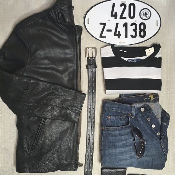 Rogue Leather REILLY OLMES Moto Racer Jacket - Picture 2 of 8